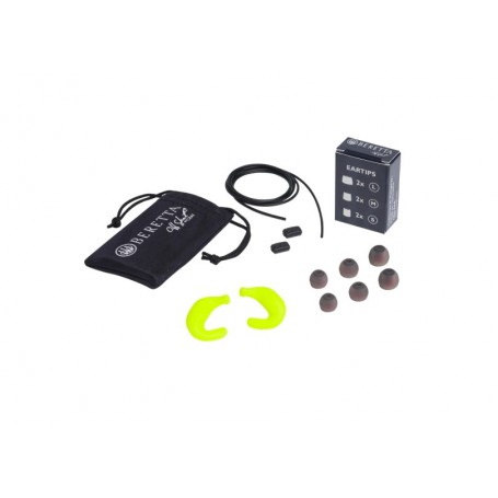 Casti de tir Beretta Mini Headset Yellow Fluo CF121