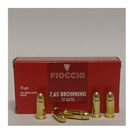 Cartus Fiocchi  cal.7,65 Browning